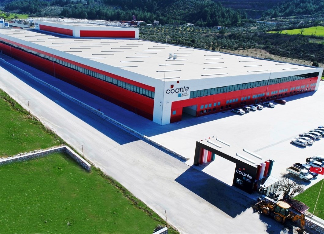 Construction of Quartz Based Composite Slab Factory Established on an Area Of 65.000m2 including 25.000m2 closed area